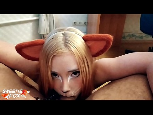 ❤️ Kitsune glutas dikon kaj kumas en ŝia buŝo ️  Sekso ĉe porno eo.hentaivost.ru ❤